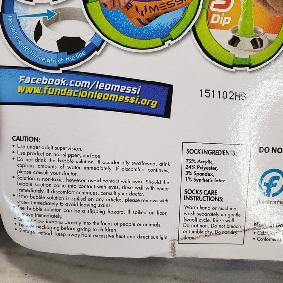 Summer Time Fun Bundle Messi Foot Bubbles Finger Soccer TMNT Snack Container - Picture 7 of 10